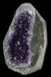 Dark Purple Amethyst Cut Base Cluster - Uruguay #36493-1